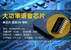 WTN6040FP-14S大功率语音芯片：功能特点,优势及应用领域