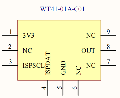 WT4101A-C01管脚图